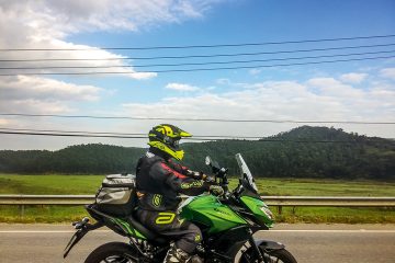 Viagem de Kawasaki Versys para Ilhabela (SP)