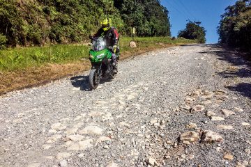 Viagem de Kawasaki Versys para Ilhabela (SP)