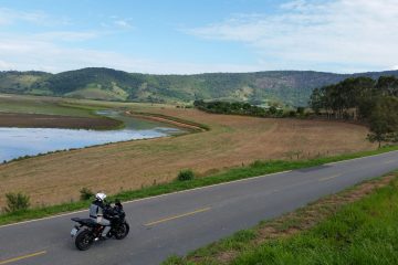 Viagem de Versys pelos caminhos do sul de Minas